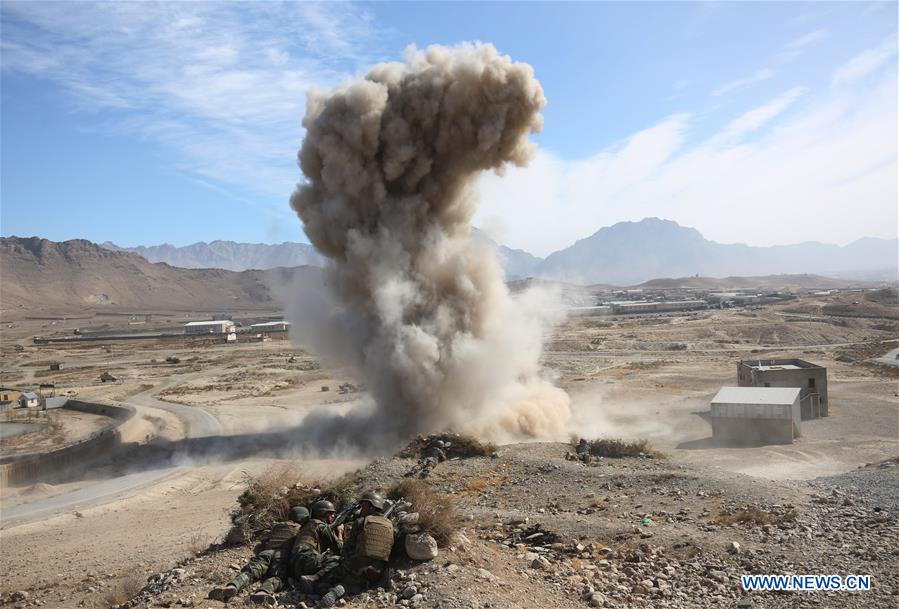 AFGHANISTAN-KABUL-MILITARY EXERCISE