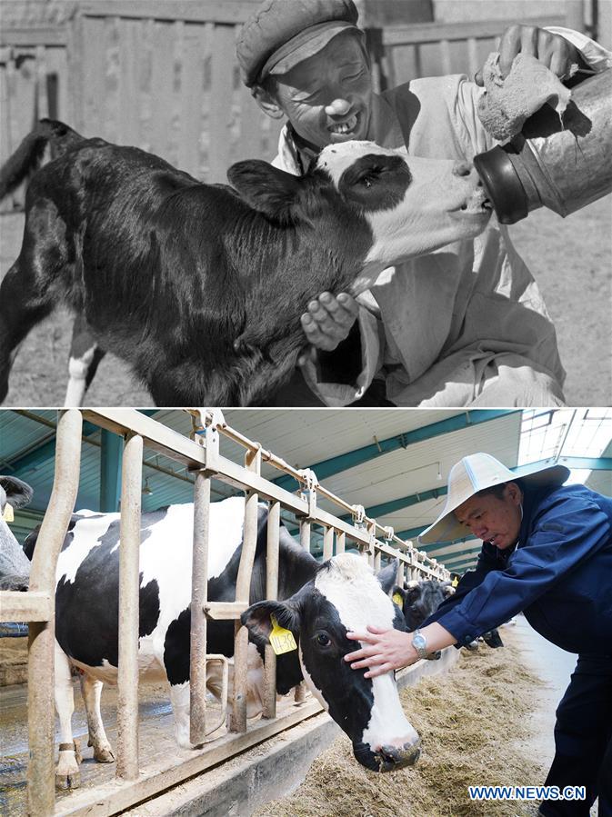 (MOMENTS FOREVER)CHINA-OCCUPATIONS-70 YEARS-DEVELOPMENT (CN)