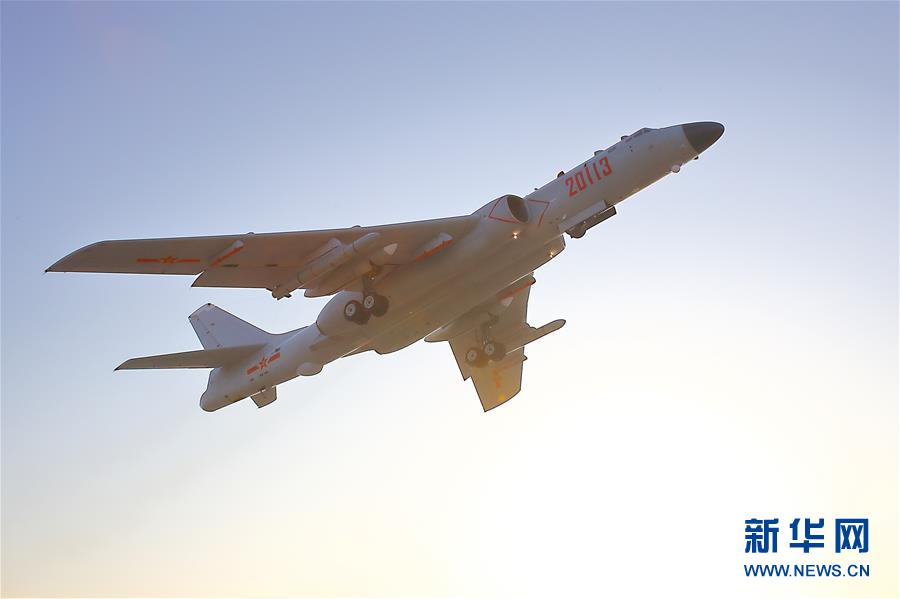 (圖文互動)(1)中國空軍編隊飛越對馬海峽赴日本海遠洋訓練