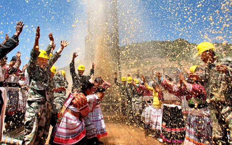 喬天富作品:2010年抗旱救災(zāi)