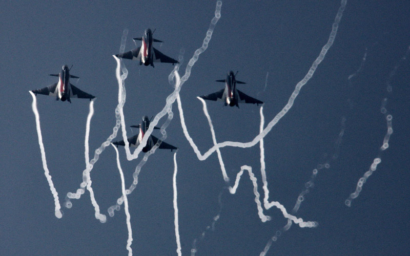 喬天富作品:第八屆中國國際航空航天博覽會掠影