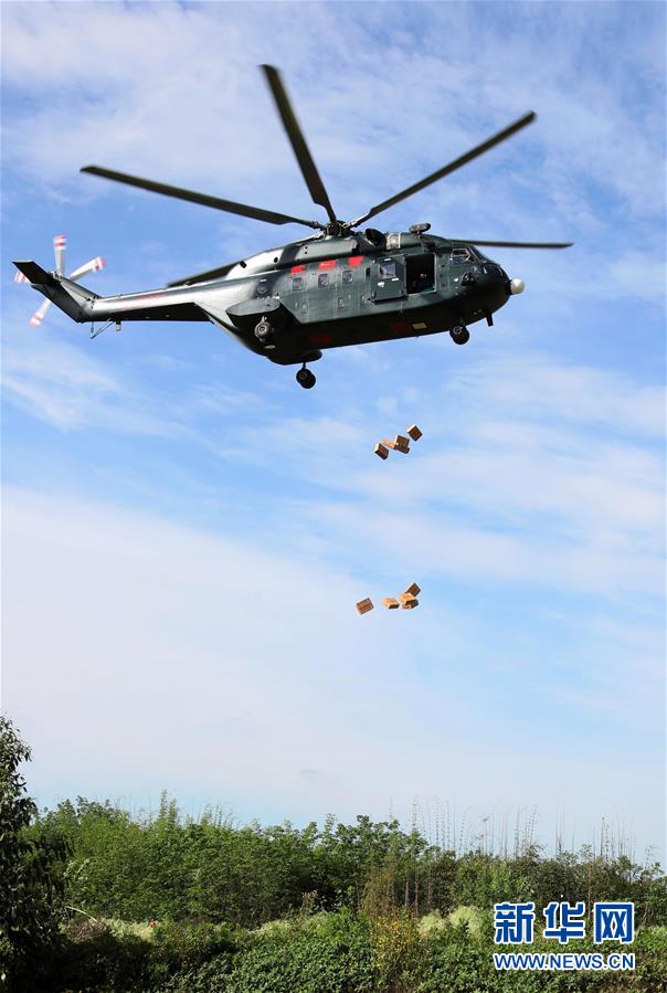 (圖文互動)(5)武警某部組織多種專業(yè)力量合成化搶險救援演練