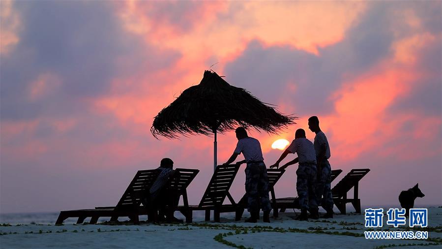 （壯麗70年·奮斗新時(shí)代·新華全媒頭條·圖文互動(dòng)）（9）“你在我的航程上，我在你的視線里”——走進(jìn)海軍西沙中建島官兵的五彩世界