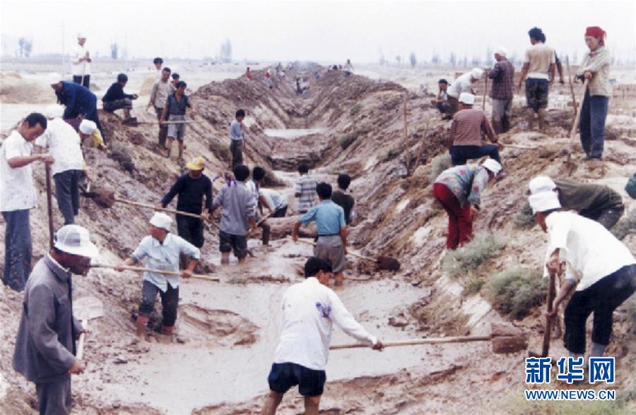 (集中連片特困地區(qū)貧困村調(diào)研行·圖文互動(dòng))(1)“金沙灘”上希望無限——寧夏永寧縣原隆村脫貧調(diào)查