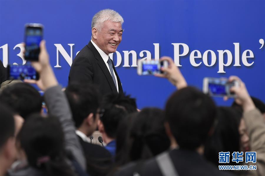 (兩會(huì)·XHDW)(7)科技部部長(zhǎng)王志剛等就“加快建設(shè)創(chuàng)新型國(guó)家”答記者問(wèn)