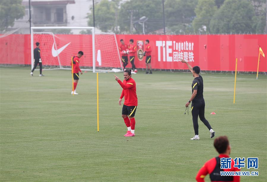 (體育)(5)足球——國家男足在滬集訓(xùn)