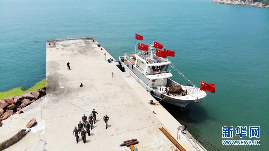 (新華全媒頭條·圖文互動)(6)“隱秘”的擁軍航線