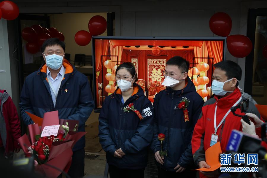 （抗疫一線醫(yī)務(wù)人員英雄群體·圖文互動）（5）合力護航生命之舟——遼寧、上海、廣東等醫(yī)療隊聯(lián)手決戰(zhàn)雷神山