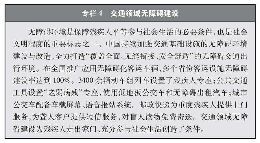 （圖表）［受權(quán)發(fā)布］《中國(guó)交通的可持續(xù)發(fā)展》白皮書（專欄4）