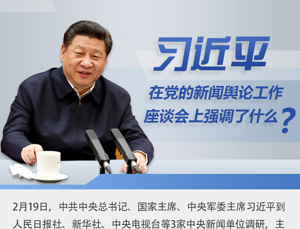 習(xí)近平在黨的新聞輿論工作座談會上強調(diào)了什么？