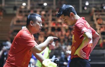 世乒賽男單:張繼科無緣16強