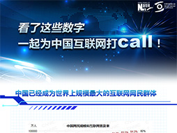 看了這些數(shù)字，一起為中國互聯(lián)網(wǎng)打call！