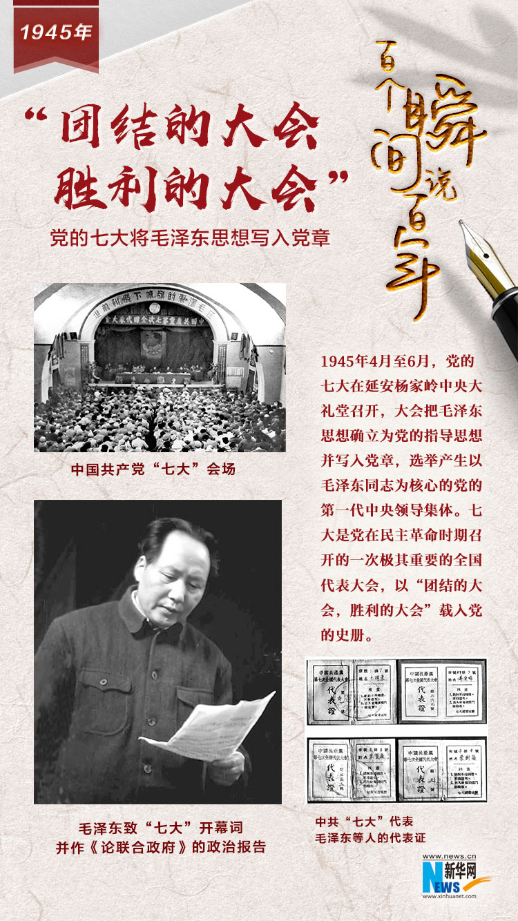 1945，“團結的大會，勝利的大會”