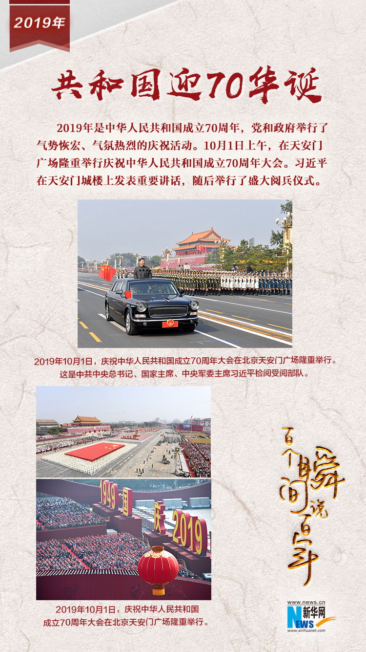 2019，共和國迎70華誕