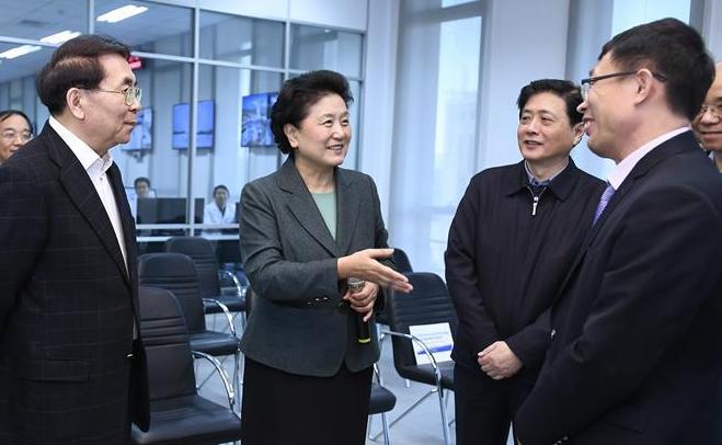 劉延東考察中科院北京新技術(shù)基地
