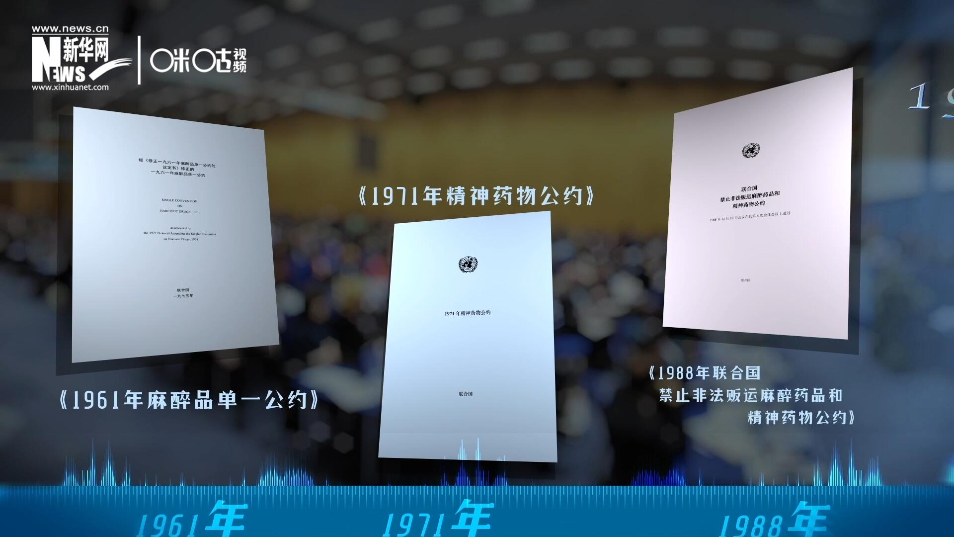 當(dāng)前國際社會所共同遵循的三大國際禁毒公約，分別在1961年、1971年和1988年 由聯(lián)合國牽頭締結(jié)。