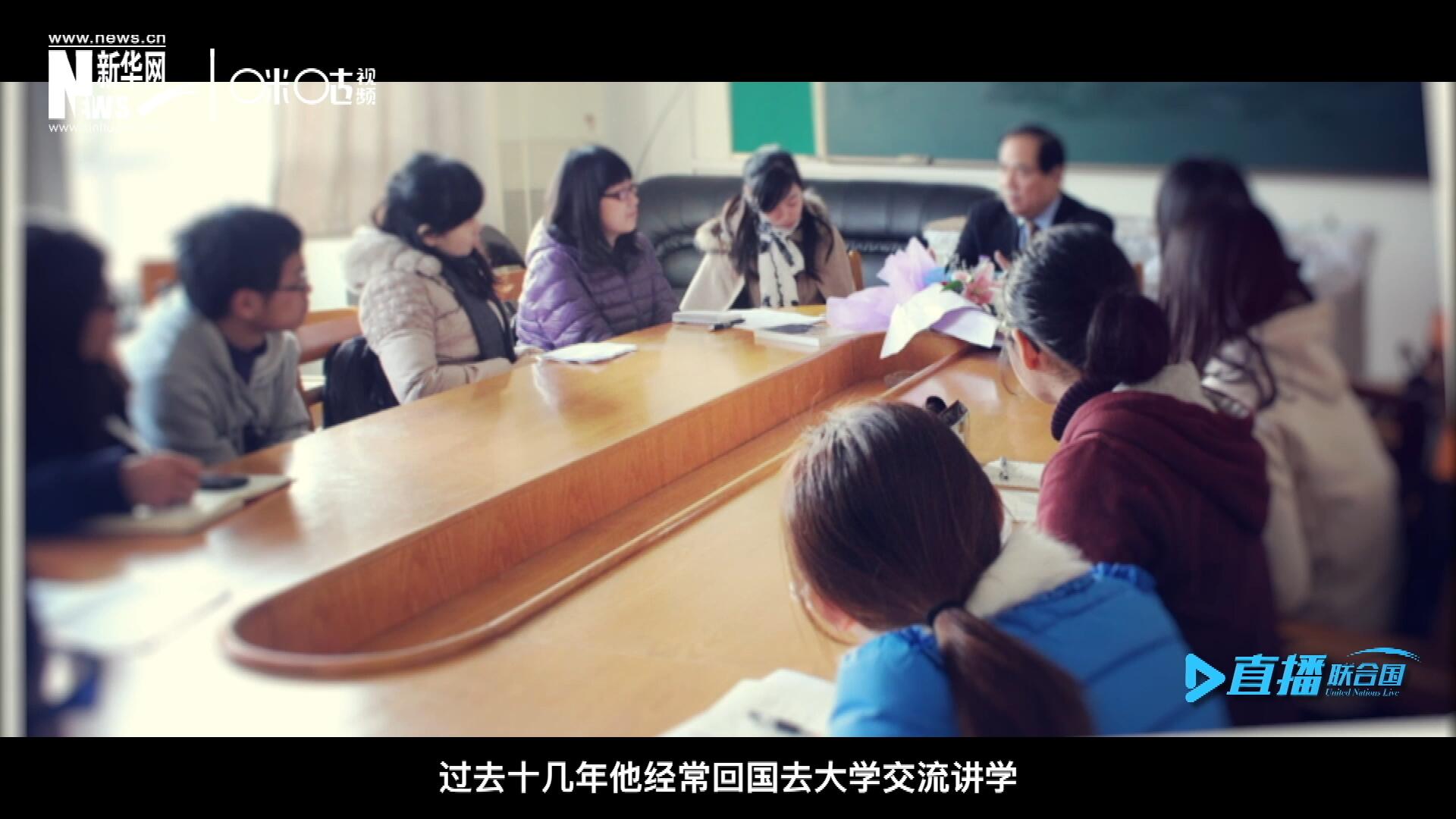 過去十幾年陳峰經(jīng)常回國(guó)去大學(xué)交流講學(xué)，給年輕人分享他學(xué)習(xí)、工作和生活的故事。