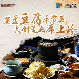 莫道豆腐平常菜，大廚烹成席上珍