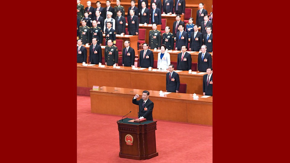 習近平當選國家主席、中央軍委主席