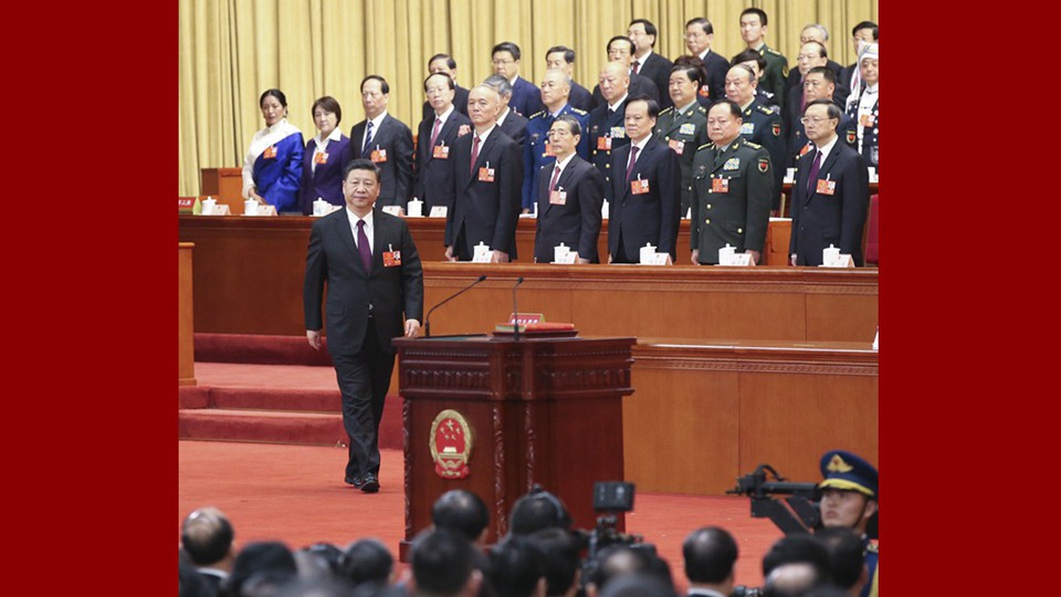 習近平當選國家主席、中央軍委主席