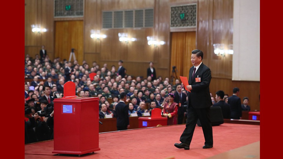 習近平當選國家主席、中央軍委主席