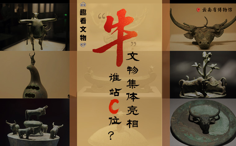 【趣看文物】“牛”文物集體亮相，誰站C位？