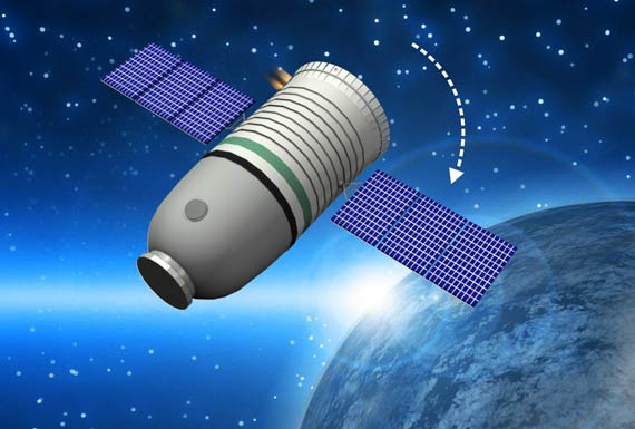 神舟十號(hào)載人飛船二次調(diào)姿