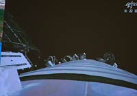 神舟十號(hào)飛船艙外畫面