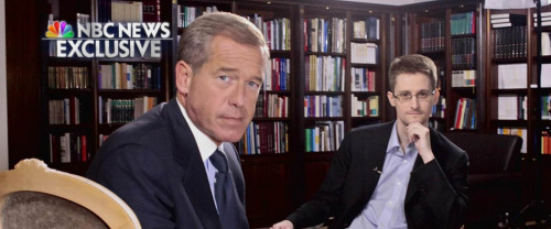 斯諾登接受美國(guó)電視臺(tái)采訪(fǎng)稱(chēng)曾在海外臥底(圖)