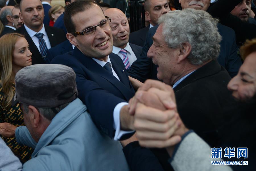 (國際)(4)羅伯特·阿貝拉宣誓就任馬耳他總理