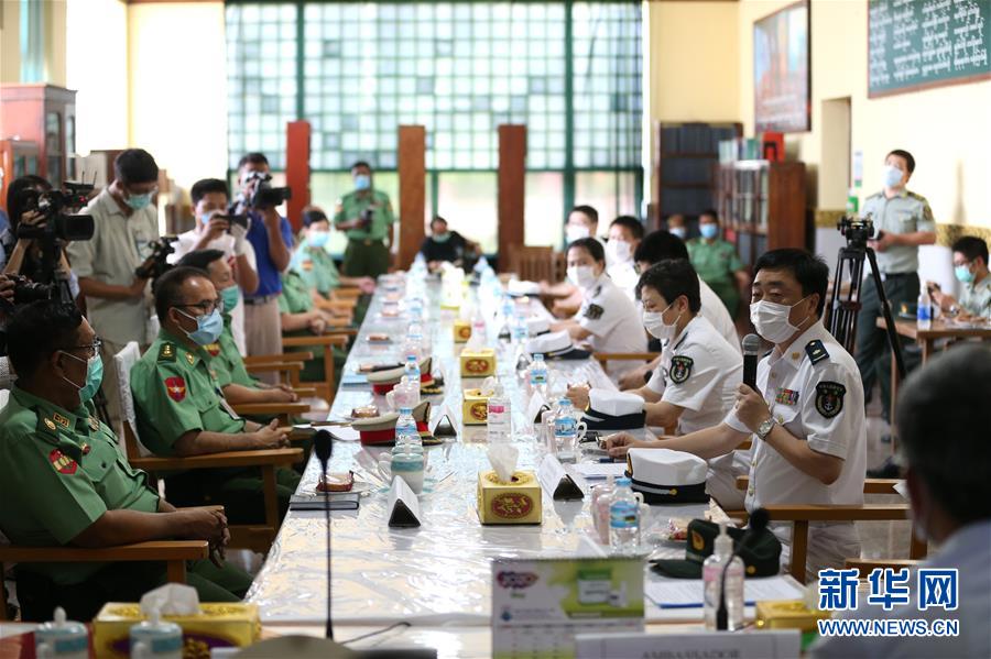 （國際疫情·圖文互動）（2）中國軍隊援建緬軍新冠病毒檢測實驗室開始運(yùn)行