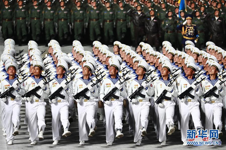 (國際)(4)朝鮮舉行閱兵式慶祝勞動黨建黨75周年