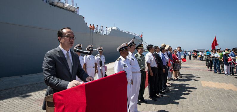 友誼、和平、交流、合作：中國(guó)海軍152艦艇編隊(duì)到訪埃及