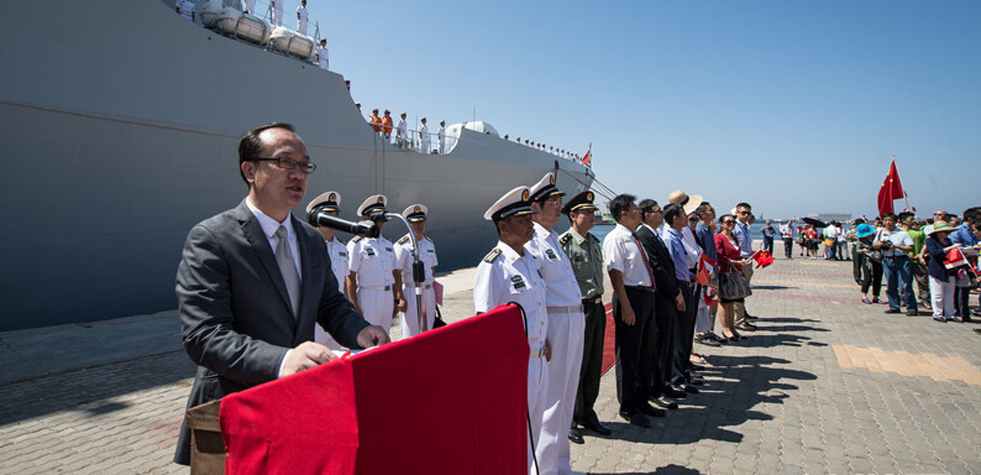 友誼、和平、交流、合作：中國海軍152艦艇編隊(duì)到訪埃及