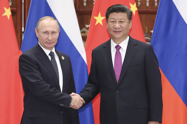 習(xí)近平會(huì)見(jiàn)俄羅斯總統(tǒng)普京