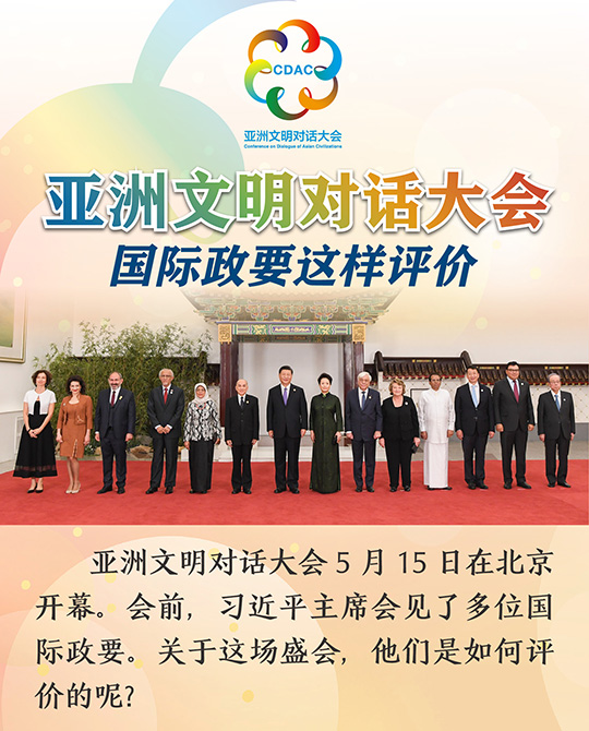 亞洲文明對話大會，國際政要這樣評價(jià)