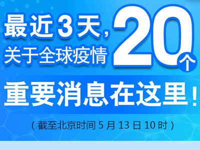 【圖解】最近3天，關于全球疫情20個重要消息在這里！